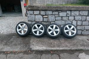 Cerchi lega 18" Audi Vw Skoda + gomme estive