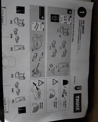 kit THULE per Citroen C4 SPACE TOURER