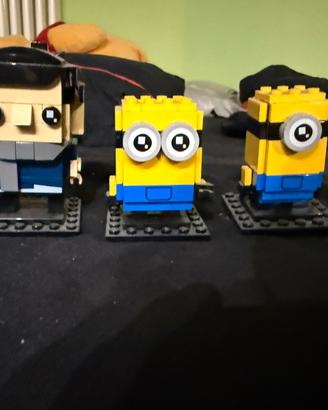 lego minions e gru