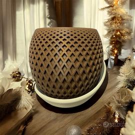 Vaso con sottovaso stampato in 3d