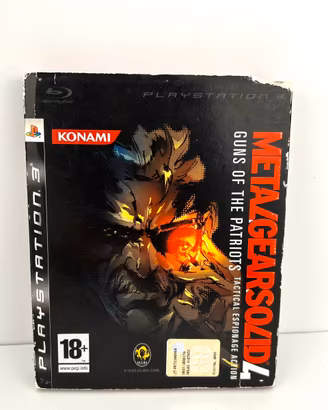 Metal gear Solid 4 Guns of the patriots ps3 raro