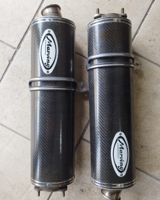 Terminali marving carbonio perfetti