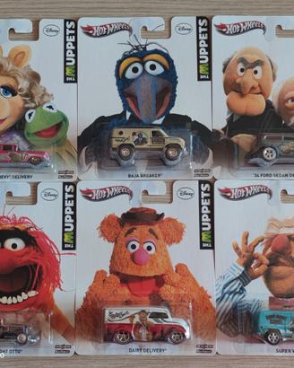 Hot Wheels The Muppets Set Completo 6/6 