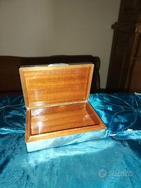 Porta sigarette / gioie in argento 800