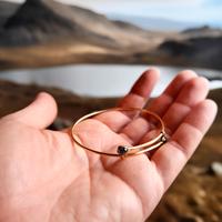 Bracciale oro 750 con pietre cabochon