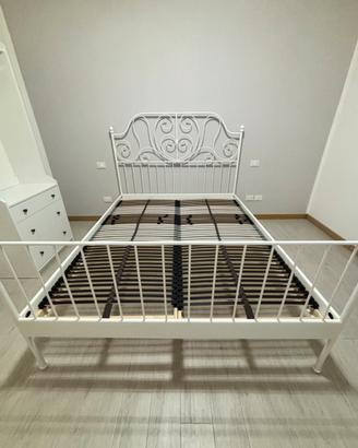 Letto in ferro battuto boanco