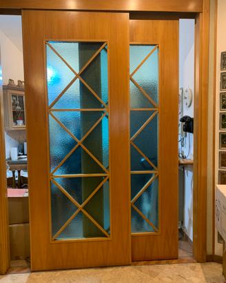 Porta ante scorrevoli alta falegnameria