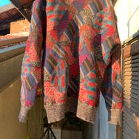 MISSONI Girocollo Patchwork anni 80