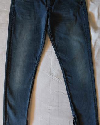 Jeans Guess smoky blue con zip tg 30 come nuovi