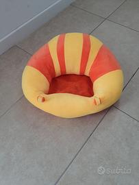 Poltroncina in peluche per bambini