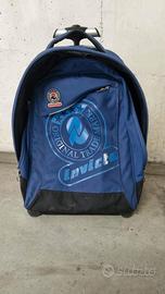 Zaino invicta scuola con trolley