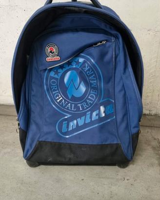 Zaino invicta scuola con trolley