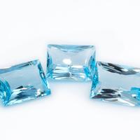 Topazi Blu Naturali Rettangolari – 38,8 ct