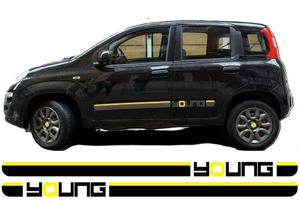 Fiat Panda Young kit adesivi sticker aufkleber log