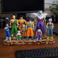 LOTTO DRAGONBALL Z – 9 ACTION FIGURE con base