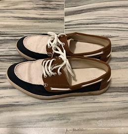 Scarpe Zara bianche in tela  n. 43