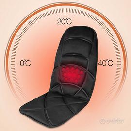 Cuscino MASSAGGIANTE SHIATSU,con CALORE distensivo