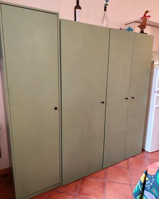 Armadio Ikea 4 ante con cassetti - 190x55x185