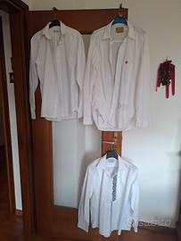 3 camicie bianche per ragazzo M e L belle