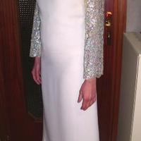 Abito bianco da sposa o da sera