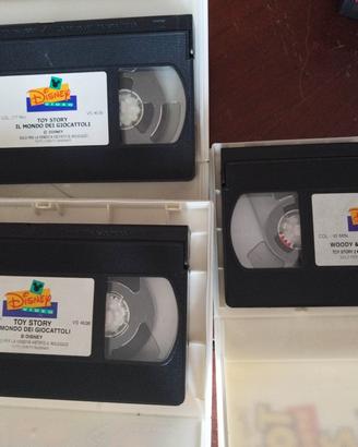 CASSETTE ORIGINALI TOY STORY