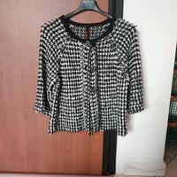 Maglia Risskio nera e bianca