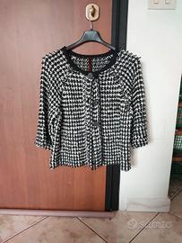 Maglia Risskio nera e bianca