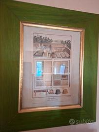 n°2 Quadri Stampe d'Arte Tassotti "Encyclopédie"