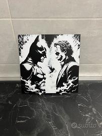 Quadro Batman vs Joker Stampa 3D