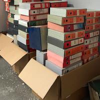 Raccoglitori ad anelli usati 2 pezzi 1€