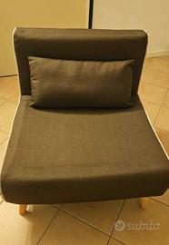 Poltrona letto pieghevole  