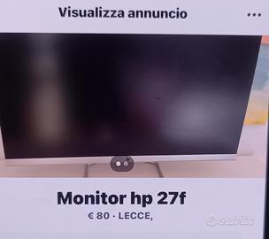 monitor hp 27f