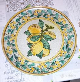 Piatto in ceramica di Sorrento