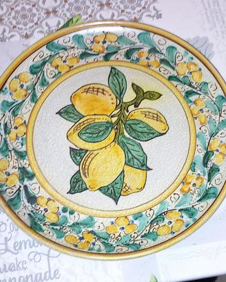 Piatto in ceramica di Sorrento