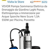 pompa ad immersione(idrovora)