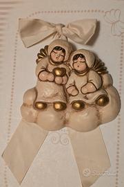 Formella angeli Thun vintage