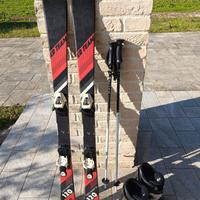 Sci, scarponi da sci e racchette