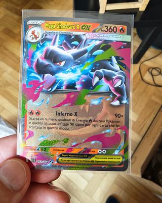 carta Pokemon Mega Charizard Ex 