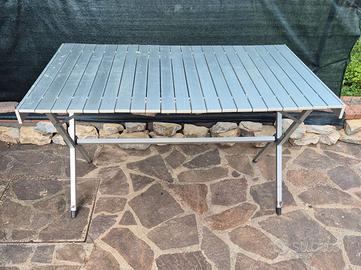 Tavolo da campeggio in alluminio