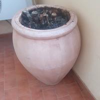 3 VASI DA GIARDINO IN FINTA TERRACOTTA 