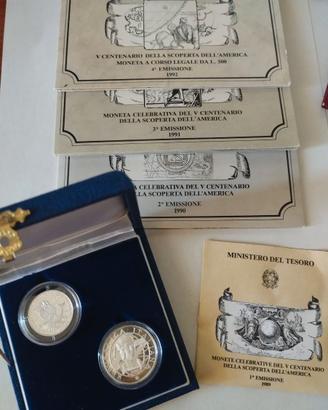 500 LIRE 1992 V CENTENARIO SCOPERTA AMERICA