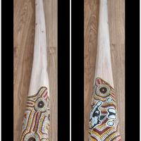 Didgeridoo in legno di noce