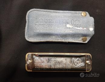 country Western armonica vintage 