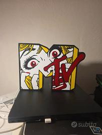 💥 Lampada LED MTV Style – Lightbox 3D Effetto Pop