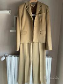 Completo donna giacca pantalone biscotto Vintage