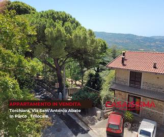 Torchiara trilocale in parco