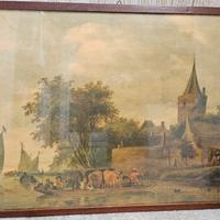 stampa pittore Salomon van Ruysdael 