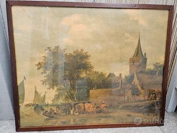 stampa pittore Salomon van Ruysdael 