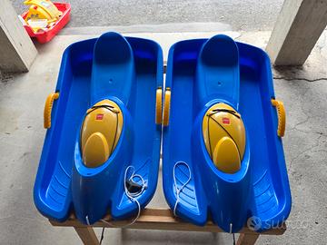 Coppia di bob / slittini Hamax con freni 