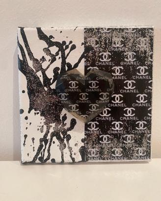 “ Mon Coeur “ - Dipinto Scultura Pop Art